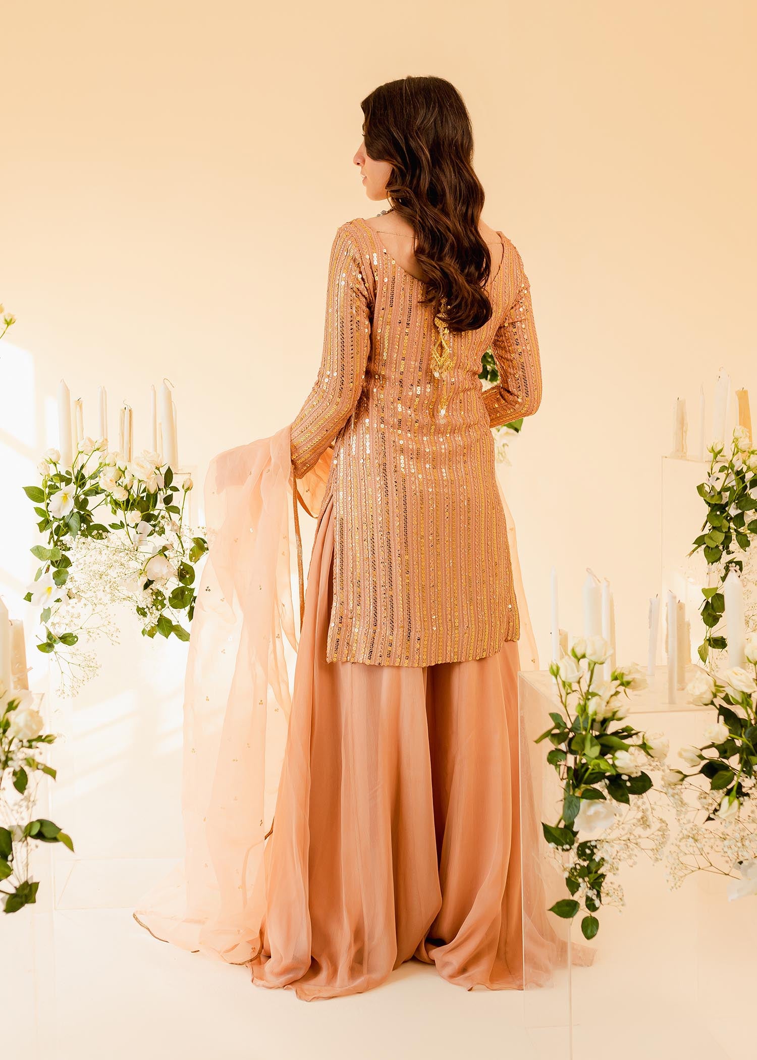 Rose gold best sale bling dress